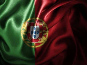 Herencia en Portugal, aparece la bandera de Portugal